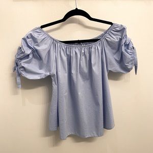 Light blue summer top